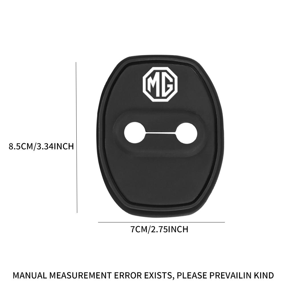 Car Styling 3D Car Door Lock Cover Protective Decoration Sticker For Morris Garages MG Motors 3SW GS MG5 MG3 MG4 MG6 MG7 HECTOR