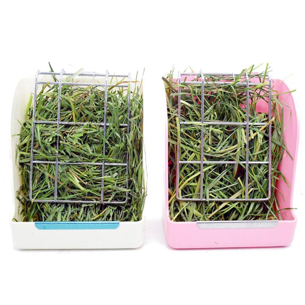 Plastic Multi-Functional Hanging Rabbit Hay Feeder Feeding Rack Grass Container Grass Holder