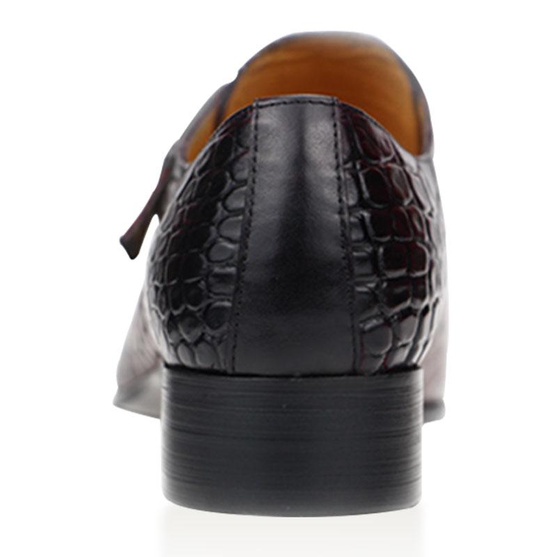 Модная Классическая Свадебная Обувь для Мужчин Туфли из Натуральной Кожи Роскошные Туфли с Пряжкой Монки Офисная Повседневная Обувь Модная и Удобная