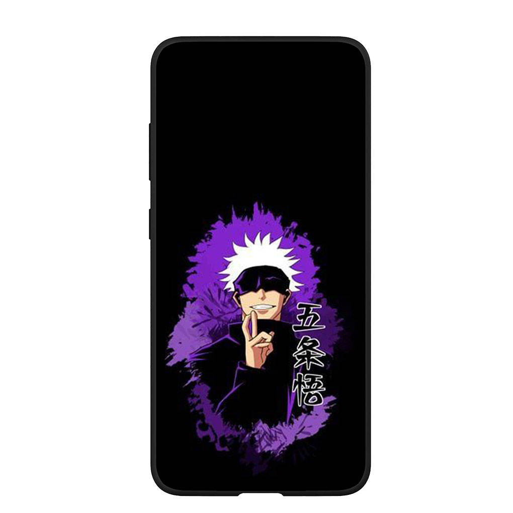 Чехол для телефона Samsung Galaxy S25 S24 S23 iPhone 16 15 Xiaomi Redmi Note 14 13 12 16E X 11 Pro OPPO Moto Huawei Anime Jujutsu Kaisen Gojo Satoru Cover