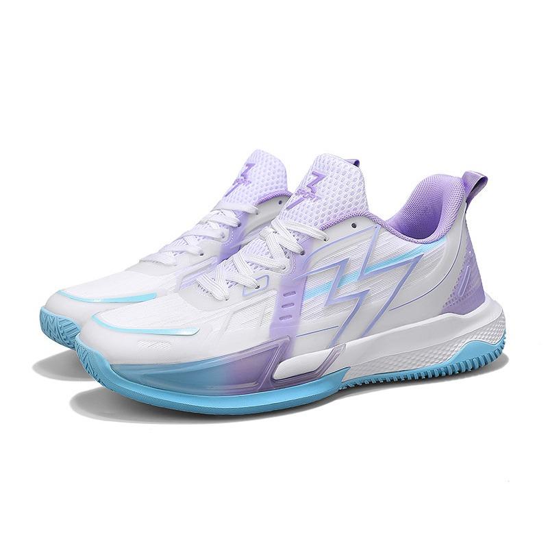 Баскетбольные кроссовки мужские спортивные кроссовки новые 2 весна и лето сетчатые дышащие светящиеся высокие износостойкие кроссовки