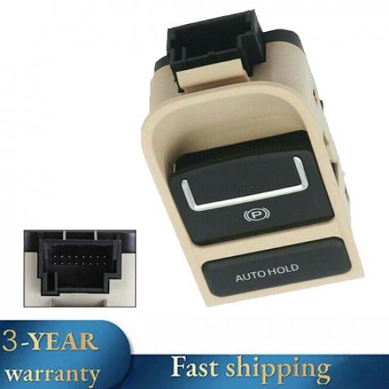 Beige Electronic Parking EPB Handbrake Switch for VW Tiguan 2009-2018 5N0927225A