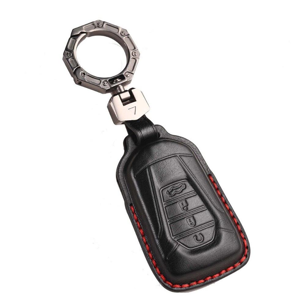 1x чехол для автомобильного ключа защитит и персонализирует ваши автомобильные ключи кожаный чехол для дистанционного ключа для ISUZU D MAX MU X MUX 4Button