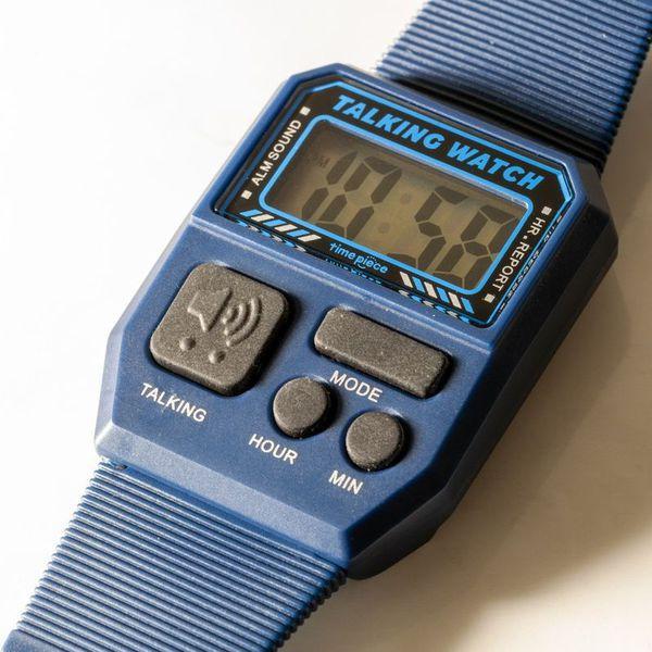 Timepiece Digital Talking Watch Japanese Navy TPW101T-NV