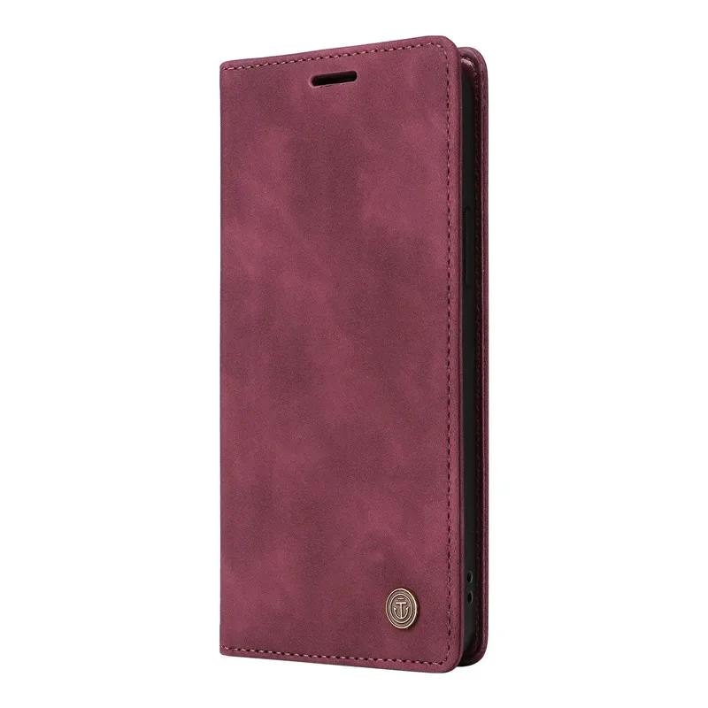 Ретро матовый роскошный флип-чехол-кошелек для Xiaomi Poco C75 F6 X6 M6 4G C65 M5s X5 F5 Pro 5G Coque Fundas Solid Colors Phone Cover