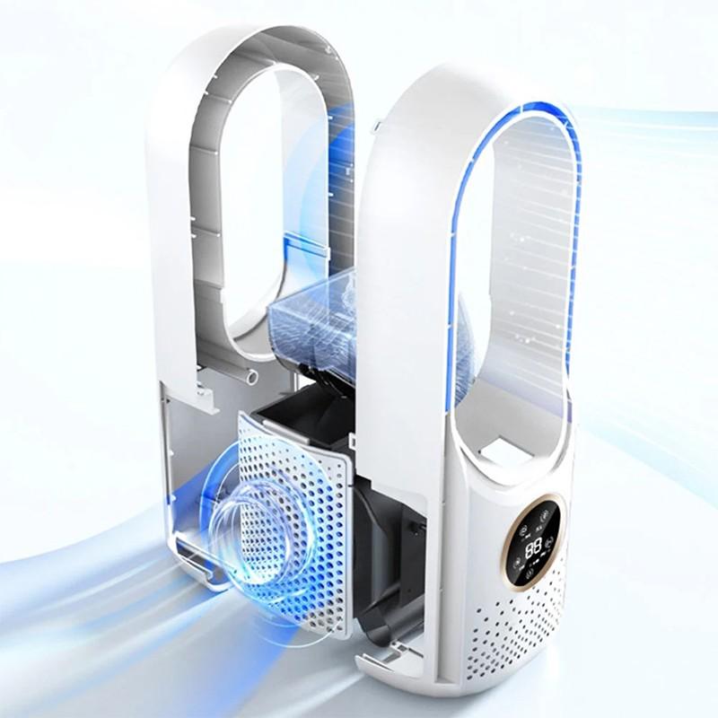 Bladeless Fan Home & Office Table Cooling Fan Portable Air Conditioner Economical Mute Air Cooler