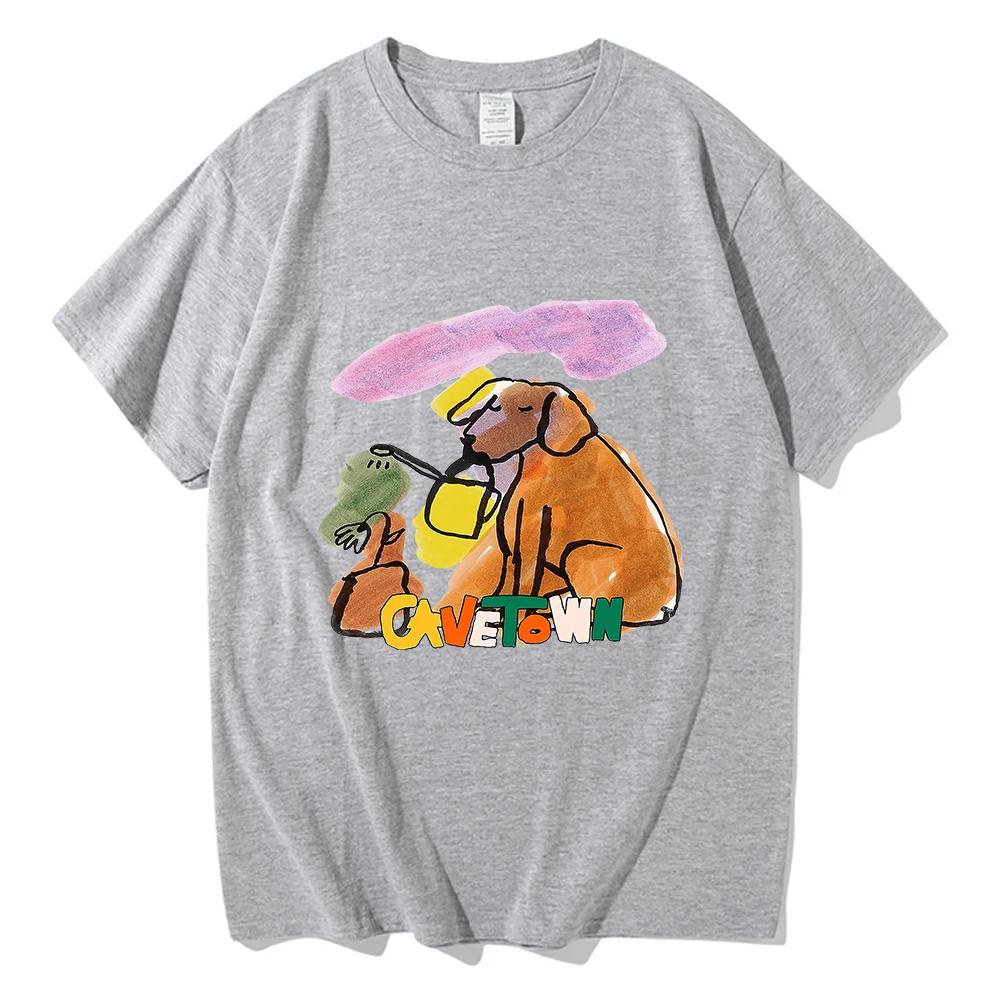 Man’s Best Friend Cavetown Album T Shirt Funny Men/women Clothing Harajuku Summer Tops Vintage Unisex Cotton Graphic T Shirts