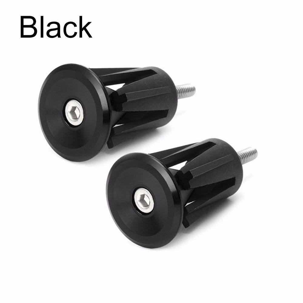 Fashion Lock-On Cycling Aluminum Alloy Bike Handle End Plugs Handle Bar Cap  Handlebar Grips Covers