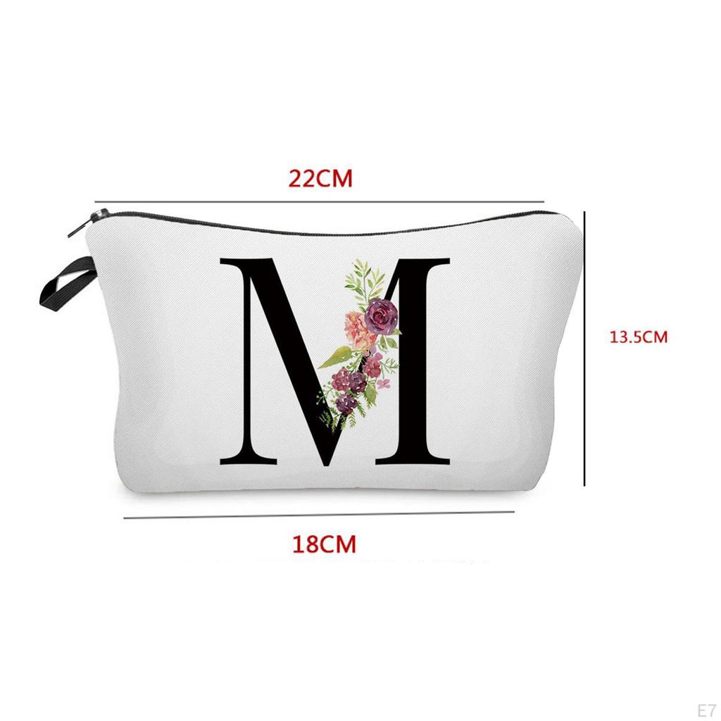 Elegant Makeup Bag for Women, Compact Toiletry