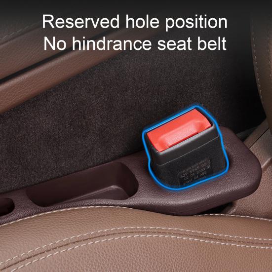 2Pcs Car Seat Gap Stripe Quick Installation Waterproof Moisture-Proof Car Seat Gap Filler Seat Crevice Storage Organizer