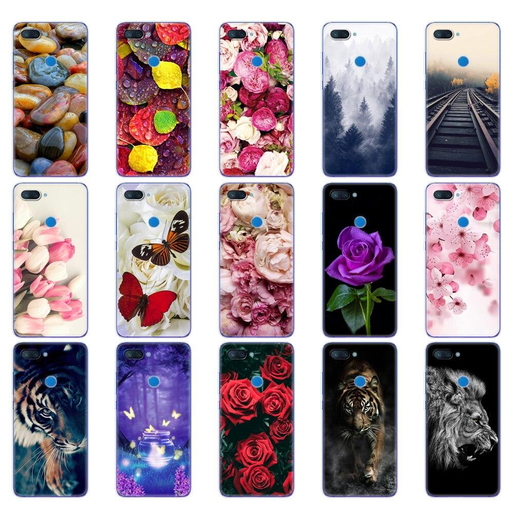 Силиконовый чехол для xiaomi mi 8 LITE, чехол 6,26 дюйма, прозрачный чехол из ТПУ для xiaomi mi 8 lite, задняя крышка для xiaomi mi 8, чехол, сумка-капа