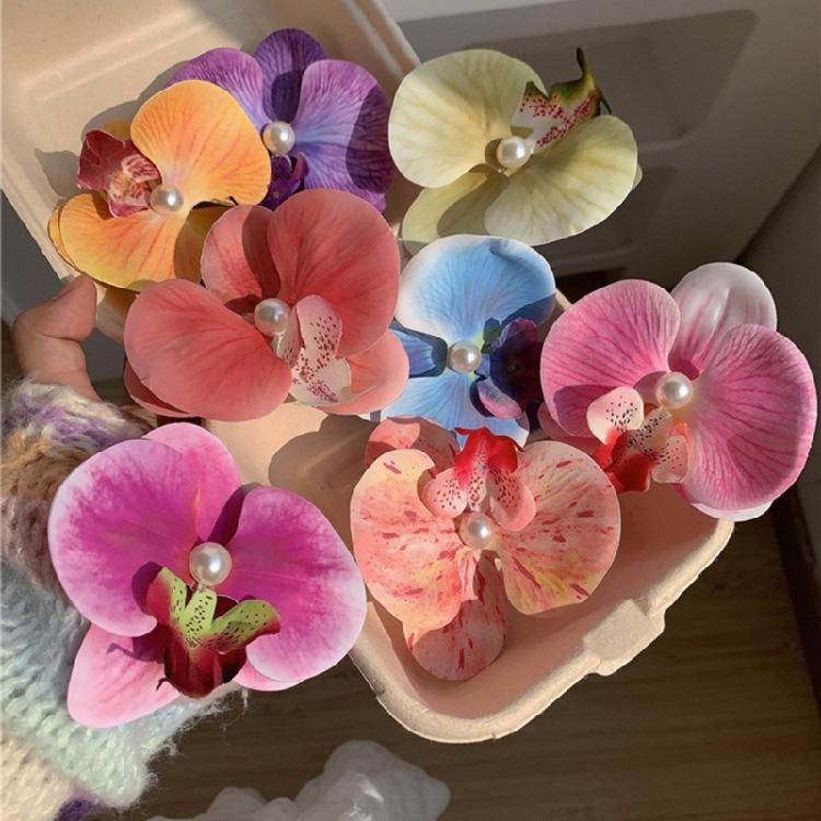 Colorful Hair Accessory Beautiful Flower Hairpin Claw Hair Clip for Fashionistas