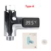 LED Display Hot Tub  Water Temperature Monitor Shower Faucets Water Thermometer Bathing Temperature Meter Home Electricity