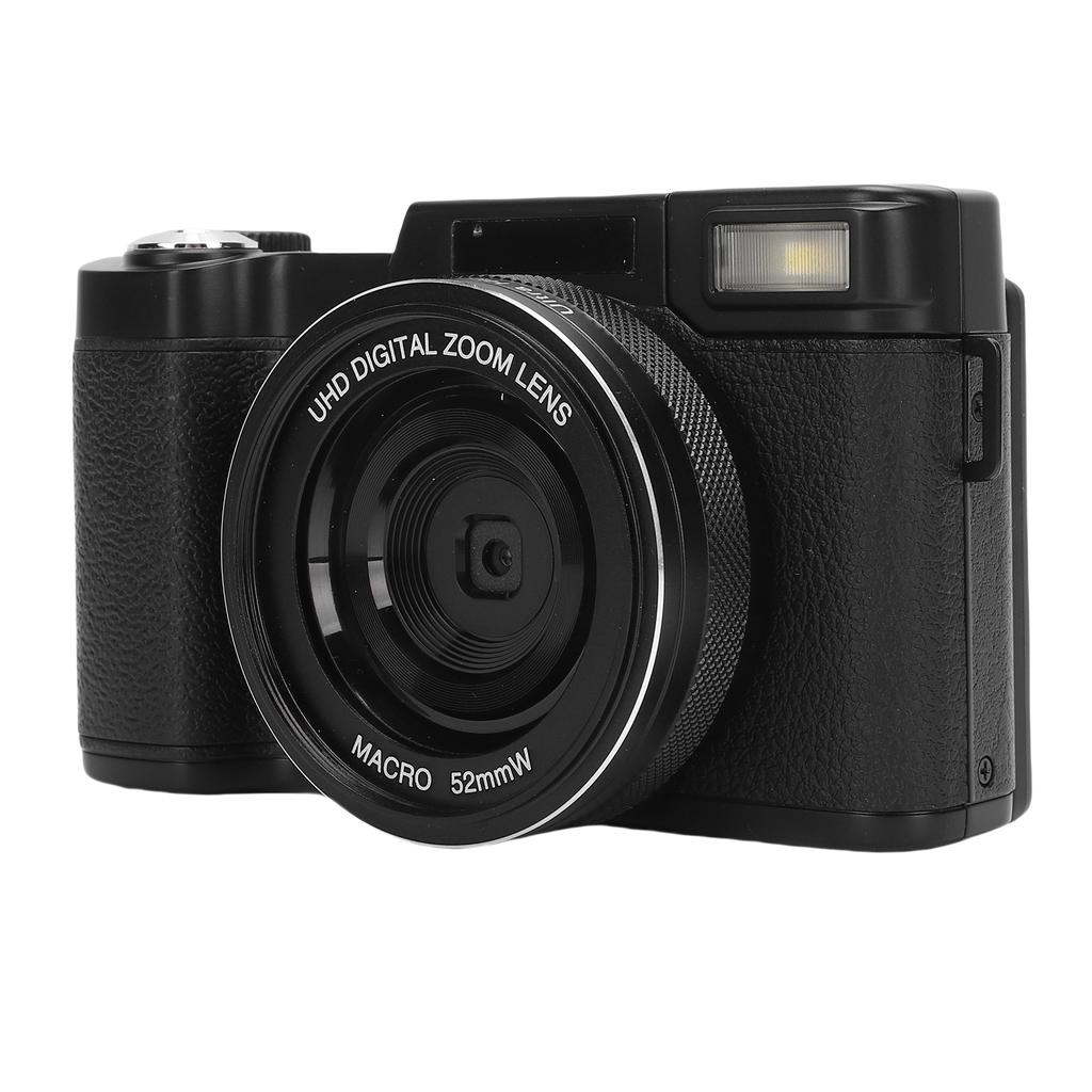 5K Digital Camera 64MP 18X Zooming 3 Inch Screen WiFi Buty Camera with LED Fill Light for Selfies Travel