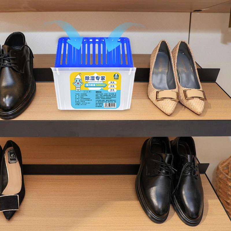 Dehumidification Box 500ml Moisture Absorber Refrigerator Air Purifier Absorber Closet Deodorization for Home Bathroom Bedroom