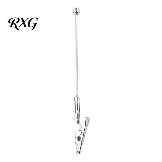 Metal Crocodile Clips Beadable Clip, Long-Tailed Clamp, Note Clip Memo Holder, Sturdy Holders DIY Photo for Office Home Desk, Party Favors Decorative