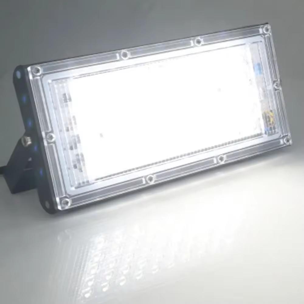 LED Floodlight Bulb 50W AC 110V 220V 230V 240V White Lamp Flood Light Spotlight Outdoor Waterproof For Street Garden Square