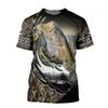 Fashion 3D Carp Fishing Men Women Summer T Shirt Street Trendy All Match O-Neck Short Sleeve Oversized Male T Shirt Men Clothing 5855