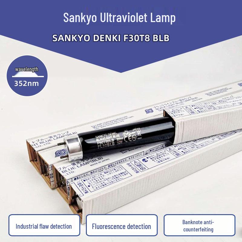 Лампа Sankyo F30T8BLB УФ Черный Свет 30Вт Флуоресцентная Лампа для Цветоподбора