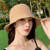 Brand New Summer Bucket Hat Women Fashion Travel Panama Female Trend Bucket Hat Lady Sunshade Breathable Sun Caps