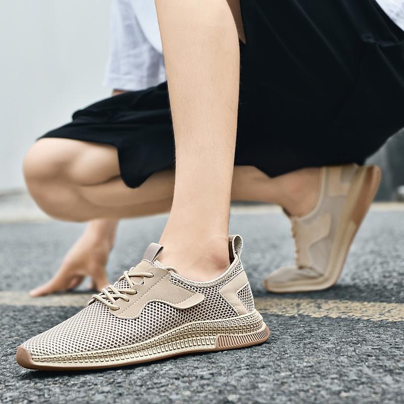 New Arrival Men Casual Footwear Breathable Fashion Outdoor Walking Shoes 2024 Luxury Brand Men's Flats All-match Mens Sneakers