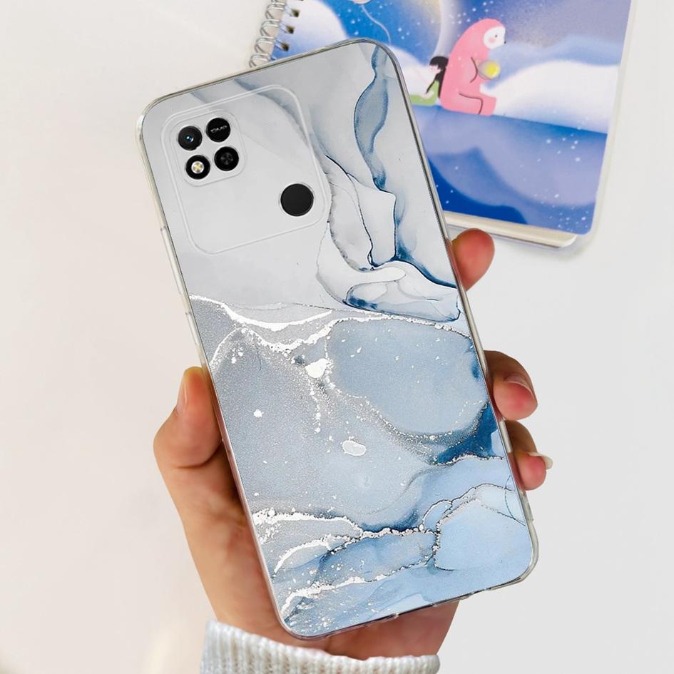 For Xiaomi Redmi 10A Case New Fashion Flower Butterfly Transparent Silicone Cover For Xiomi Redmi 10A Funda Redmi10a 10 A Bumper