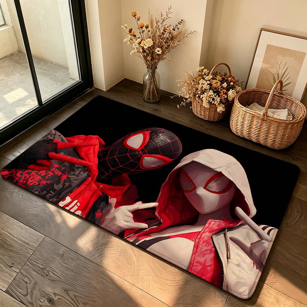 Cool-S-spider-M-manS Carpet Bathroom Anti-slip Mat Door Mat Home Decoration Mat Entrance Door Mat Scratch-resistant Door Mat