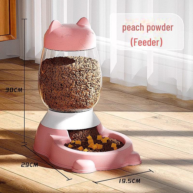 Автоматический поилка с кормушкой для кошек и собак