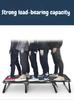 Portable Outdoor Folding Bed & Lounge Chair with Headrest,  Camping Furniture, Lightweight Free Installation for Beach Poolside