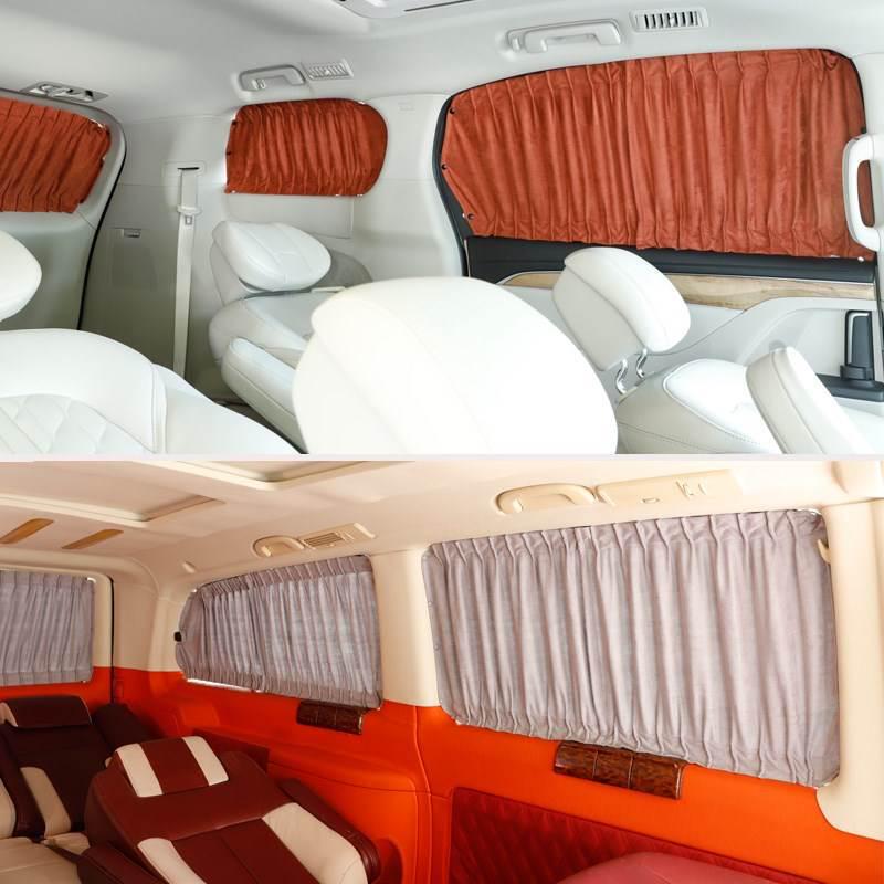 Suitable Deerskin Car Curtains for GAC GM6/GM8 - Interior Privacy Side Window Sunshade