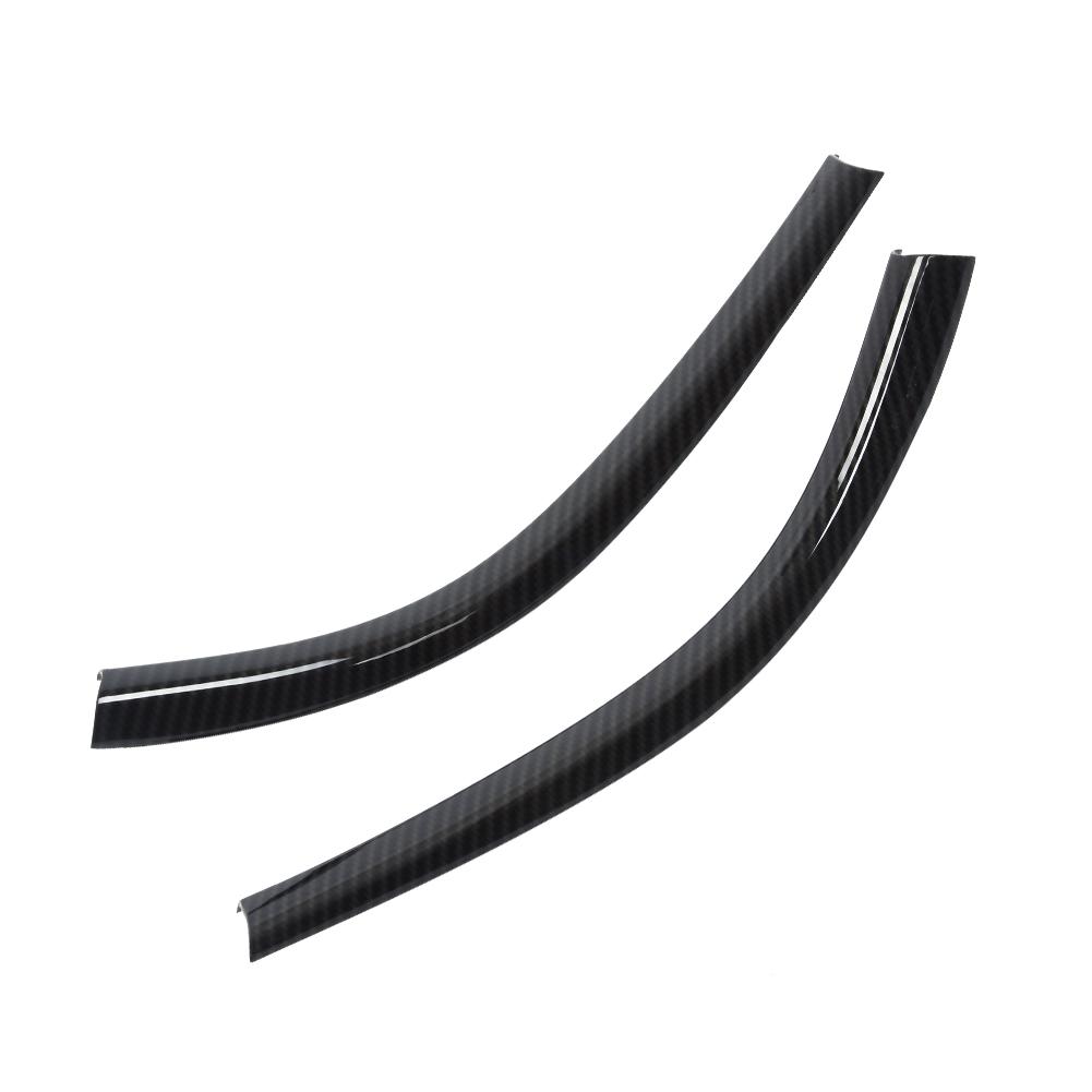 2pcs Car Center Console Side Decoration Strips Trim for Mercedes Benz A W176 CLA C117 GLA X156