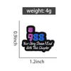 Funny Quotes Enamel Pins Custom 988 Your Story Doesn't End With This Chapter Brooches Lapel Badges Jewelry Gift for Friends
