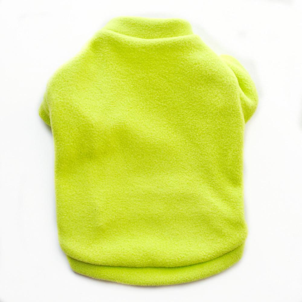 Флисовая теплая толстовка для домашних собак, мягкая и удобная одежда для щенков из тонкого флиса