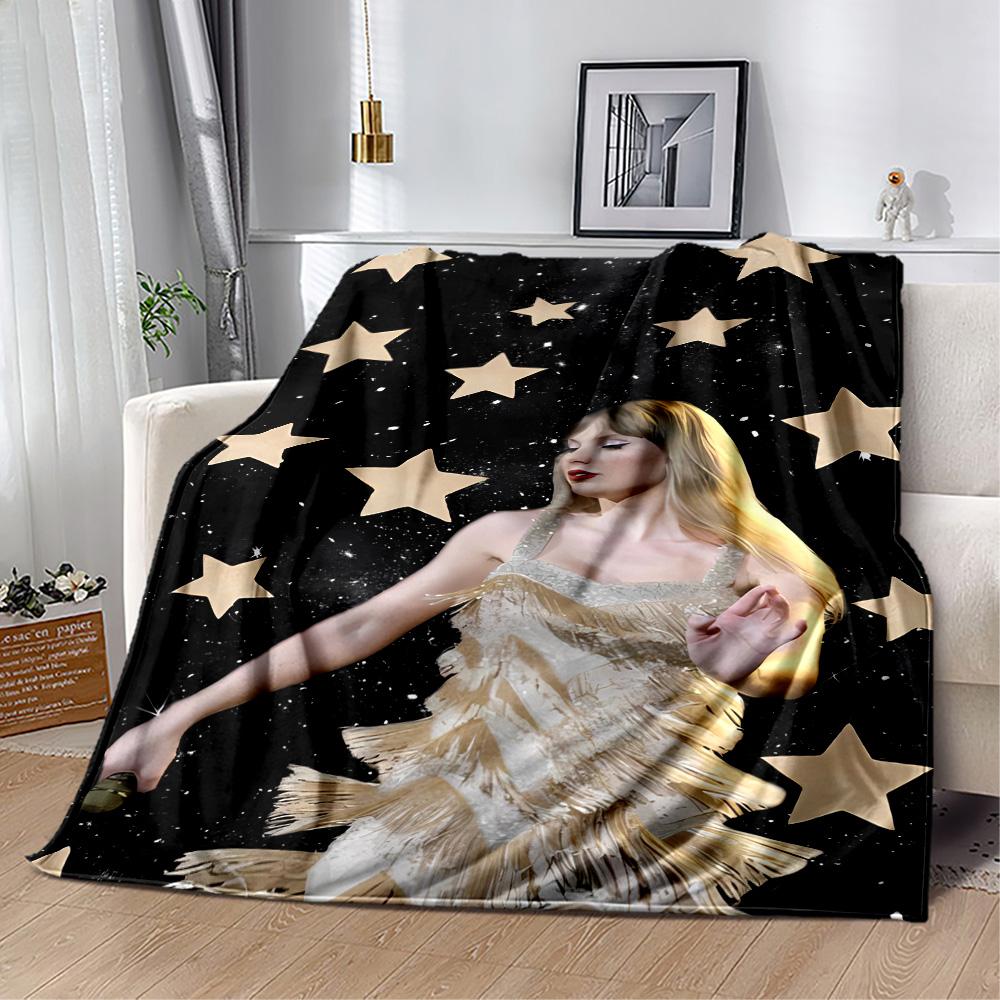 Guitar Performance Stage Blanket Warmthful Decor Suitable for Sofa Bedding Couch Four Seasons Universal Playful Design