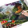 Diamond Embroidery Cross Stitch Landscape Painting with Diamonds Diamond Painting Full Round Diamond