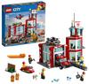 LEGO City Пожарная станция 60215 Конструктор Игрушка для мальчиков и Машины