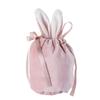Flannelette Rabbit Ear Gift Bag Bunny Ears Gift Packing Bags Jewelry Organizer  Wedding Supplies