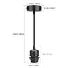 Industrial Pendant Light Kit Edison Retro Pendant E27 Lamp Socket Vintage Pendant Light Cord Mini Ceiling Hanging Light Fixtures