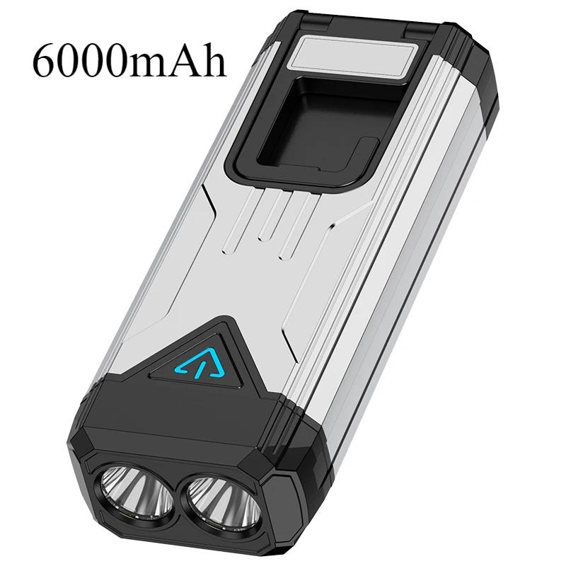 Portable LED Flashlight 3-source Ultra Bright COB Side Light Rechargeable  Zoom with Magnet Hook Outdoor Emergency Work Light
