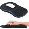 EooCoo Pad Wrist Slanted Wrist Эргономичная поддержка запястья Массажная точечная конструкция Густая гелевая основа Предотвращает тендинит Для использования Совместимость с беспроводной мышью Усталость