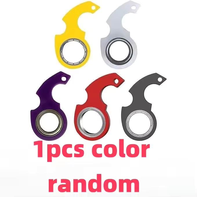 Новые брелоки-спиннеры для пальцев, декомпрессионный спиннер, подшипник против тревоги, крутые модные подвесные брелки, подарок на день рождения