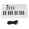 USB MIDI Keyboard Controller 25 Key MIDI Control Keyboard with 8 MPC Beat Pads 8 Backlit Drum Pads