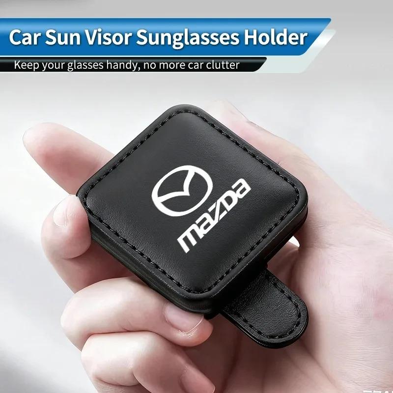 Auto Sun Visor Sunglasses Clip Card Ticket Holder Glasses Bracket For Mazda 2 3 6 CX5 CX30 CX50 CX4 MX5 CX8 CX7 CX9 CX3 BT50 FF20