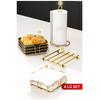 Tableware, Kitchen Presentation Holder, Napkin Holder, Towel Holder, Trivet, Bread Holder, 4-piece Tableware Set, Kitchen Organizer