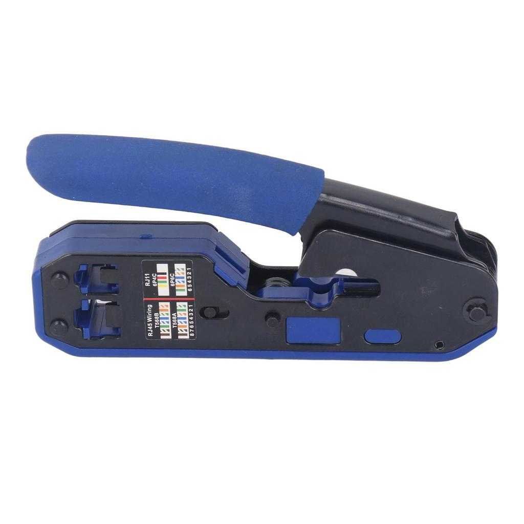 Инструмент для обжима RJ45, обжимной инструмент для проводов и клемм, стриппер, набор для сквозных разъемов Cat5 Cat5e Cat6
