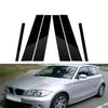 Подходит для BMW 1 серии E81/E82/E87/E88 хэтчбек 2004-2013 глянцевые черные стойки стоек двери окна молдинг отделка наклейка наклейка крышка
