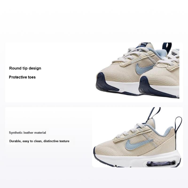 Nike Кроссовки для ходьбы Air Max INTRLK с низким верхом, детские кроссовки, желтый, белый, DH9410-104