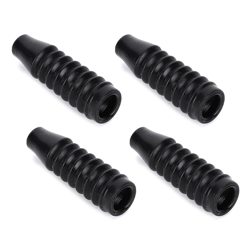 4pcs Shock Dust Covers Organ Type Wraps Accessories for 1Celsius8 1Celsius10 Off Road Model Car(40mm 1.57in )