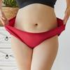 FINETOO XL-5XL Ladies Sexy Cotton Panties High-waist Seamless  Underwear Briefs Transparent Women Cotton Health Knickers Lingerie