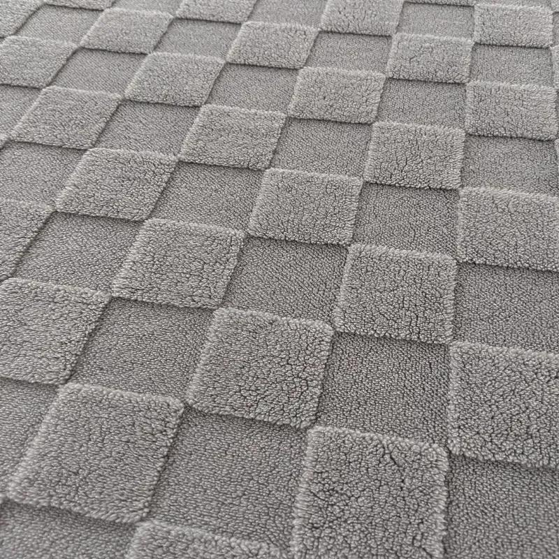 Warm Fitted Bed Sheet Taff Velvet Fleece Bed Linen Coral Fleece Bed Sheet with Elastic Band Bedsheet Mattress Protection Cover(No Pillowcase)